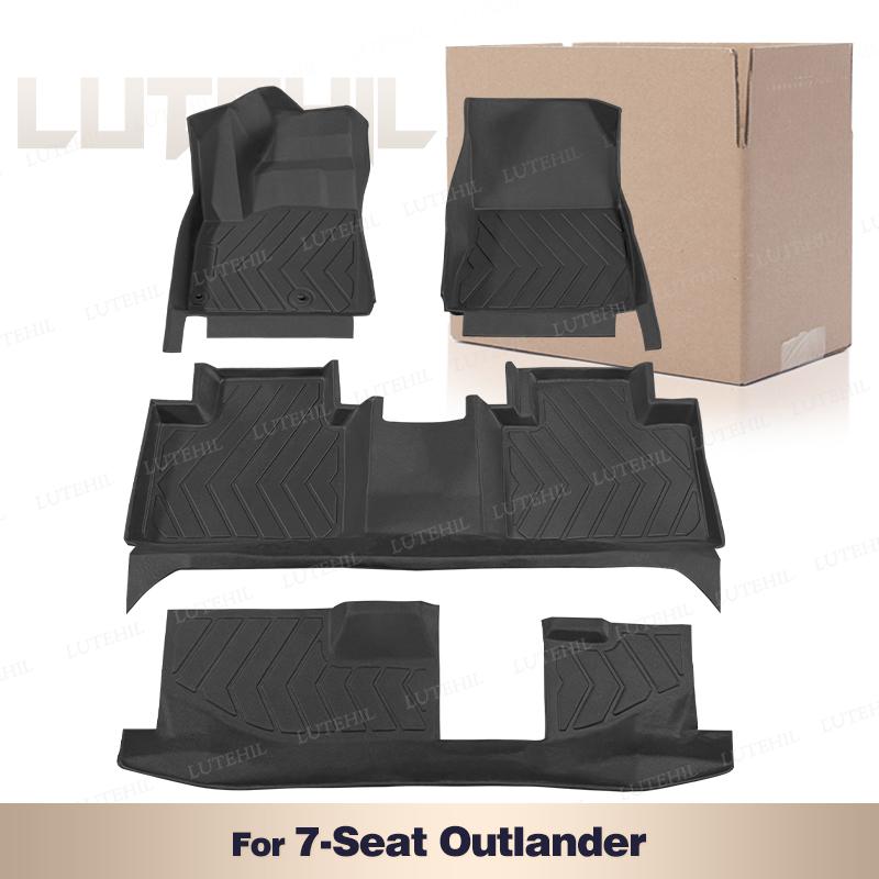 For Mitsubishi Outlander 2025-2025 Custom All-Weather TPE Floor Mat Carpet Cover Automotive Interior Protector Accessories