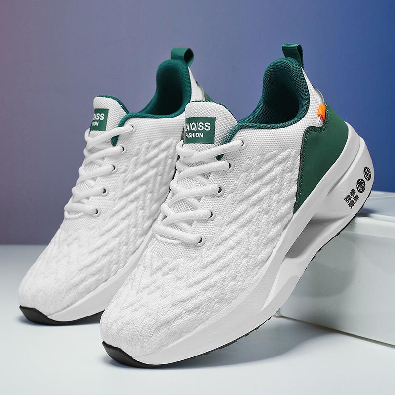 Herren Leichte Atmungsaktive Stoff Laufschuhe - Atmungsaktive Outdoor-Sportschuhe für Fitnessstudio, Joggen, Tennis - Bequeme Dämpfung und Unterstützung