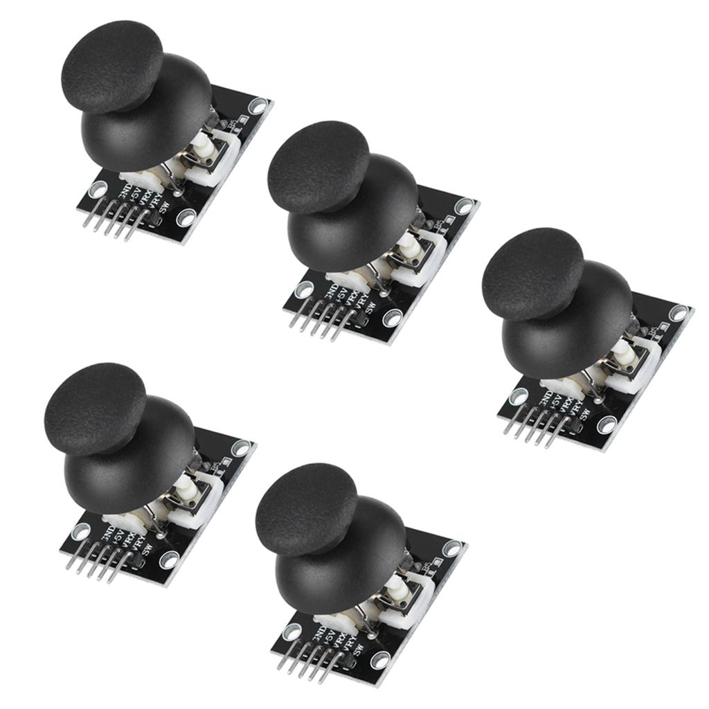 5Pcs Dual Axis Joystick Module for PS2 Game Controller Gamepad Control Lever Sensor for Arduino