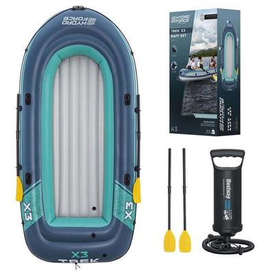 Bote inflable - Bestway - Trek X3 - 3 personas - 294 x 137 cm - PVC duradero