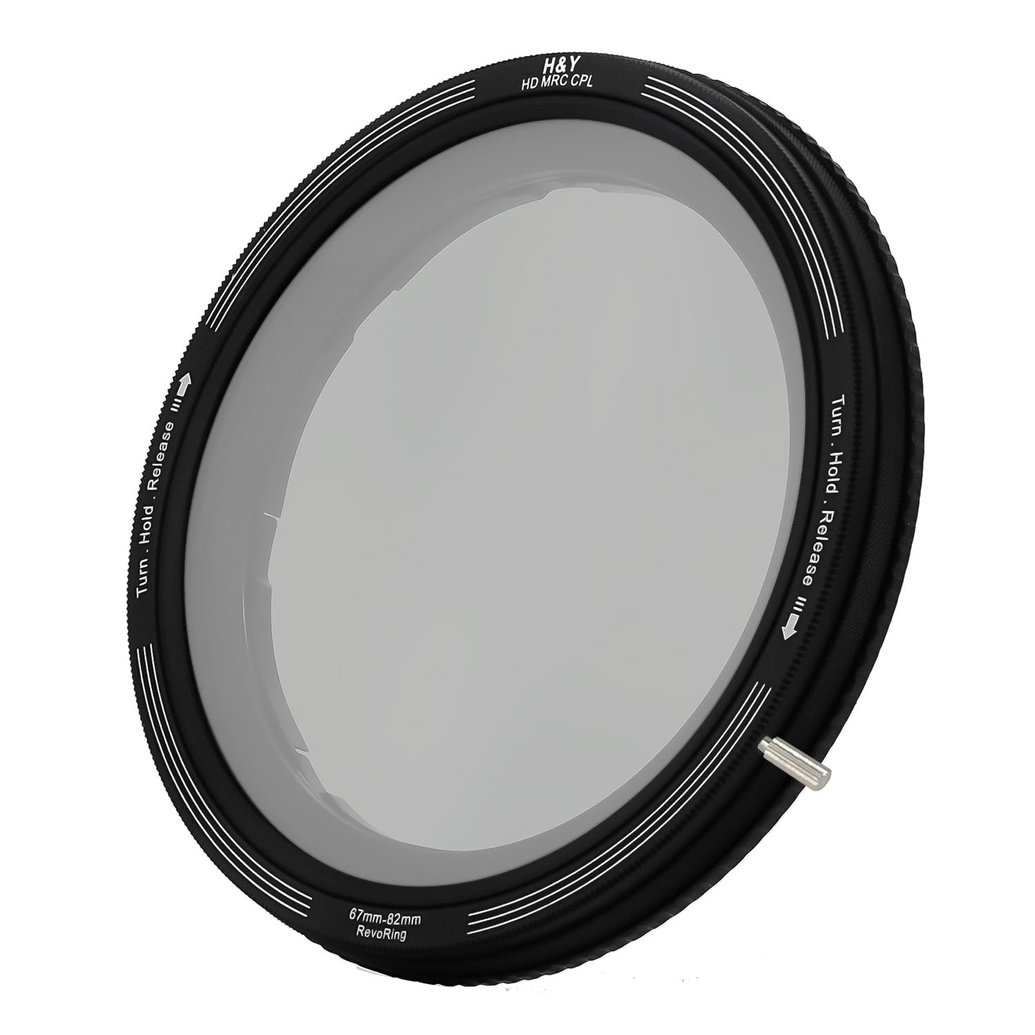 

REVORING CPL Circular Polarizing Filter with Adjustable Adapter Compatible with and 82mm Filter and H&Y 67-82mm Ring, 67mm, 72mm, 77mm, Diameters,
