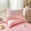 100%Cotton Pillowcases Pair Pack Cotton Pillowcases for Home Use 48x74cm Pillow Case Skin-friendly Comfortable 2pcs pillowcases