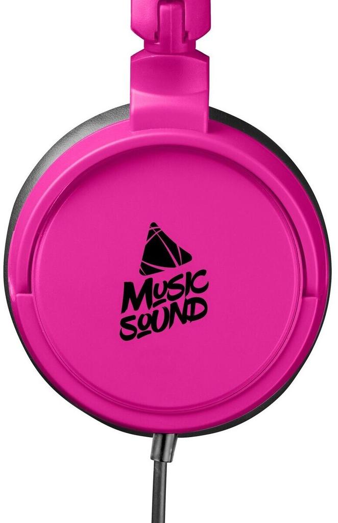 Наушники Cellular Line Music Sound COLOR розовый