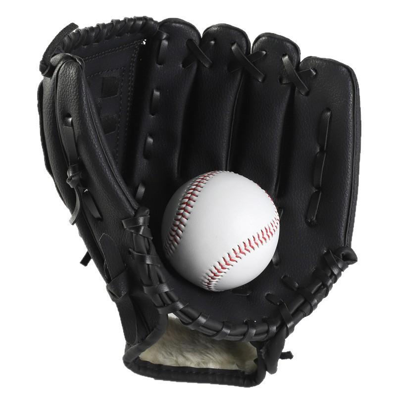 Thickened Leather Baseball Glove Infield Pitcher Softball Catcher Kids Teens Adults Left Right Hand
