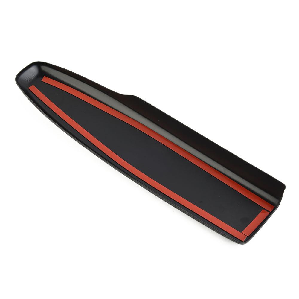 2 stk ABS Karbonfiber-look Bil Midtkonsoll Armleneboks Paneldeksel For Benz C W204 E W212