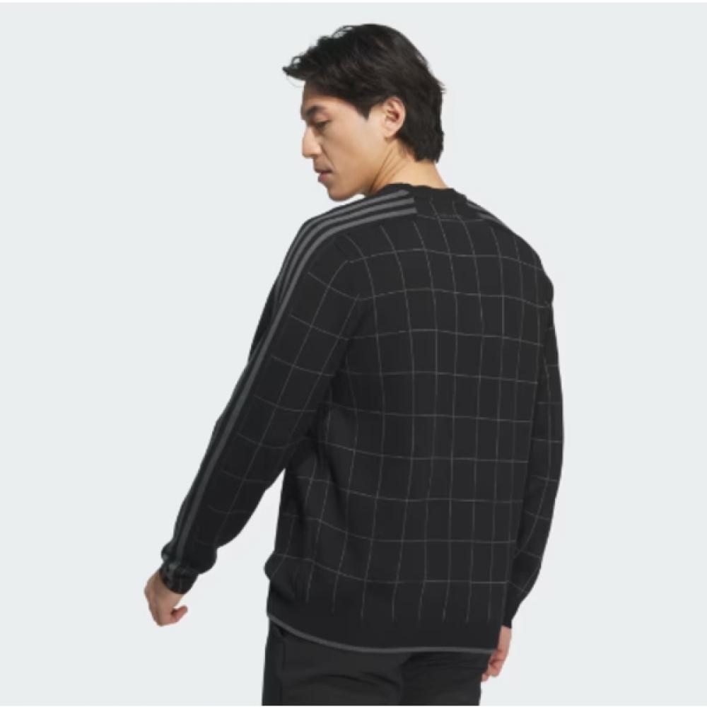 AdidaS Golf 24fw Men S 3S Crew Sweater Im6424
