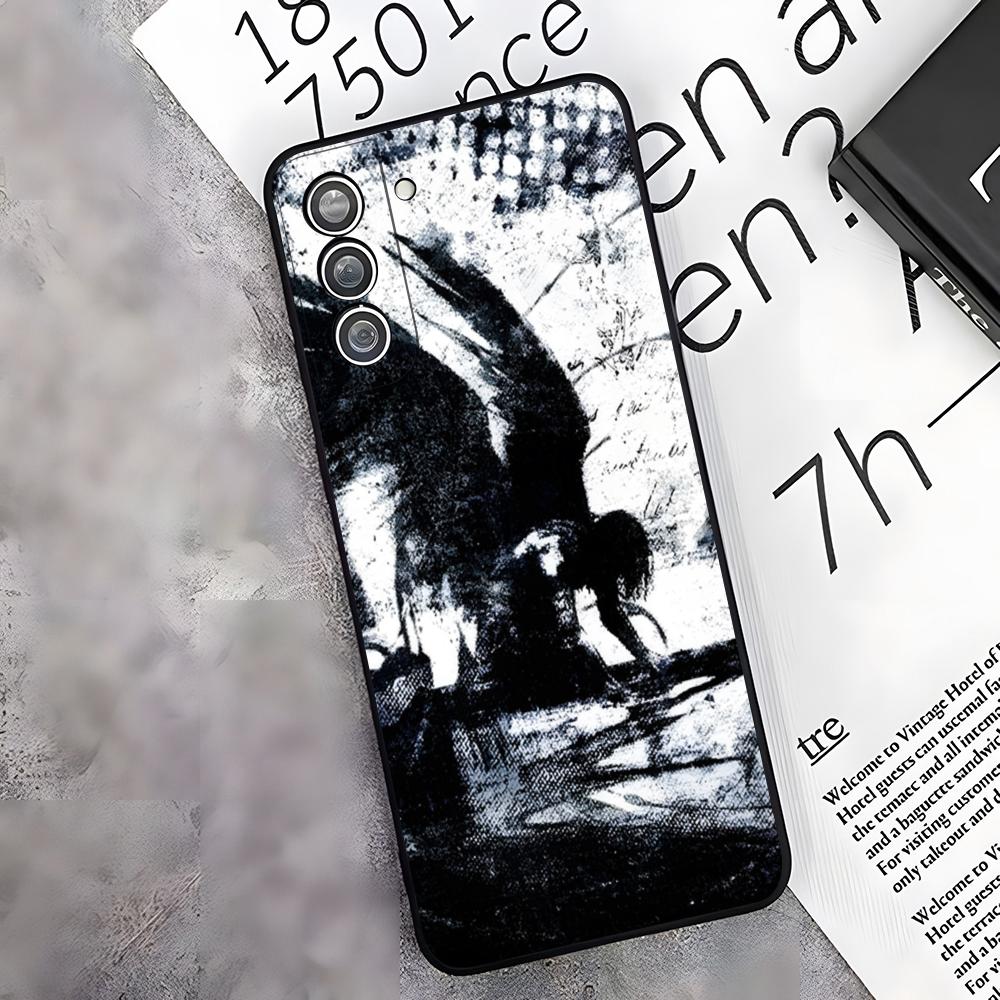 Clmj Punk Cool Angel Handyhülle Für Samsung S26 S25 Edge S24 S23 S22 S21 S20 Ultra Plus Fe Galaxy A54 A53 A34 A25 A16 Hülle