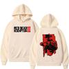 Red Dead Redemption 2 Arthur Morgan Hoodie Men's and Women's Retro Gothic Collar Fashion Casual Hoodie Street Wear