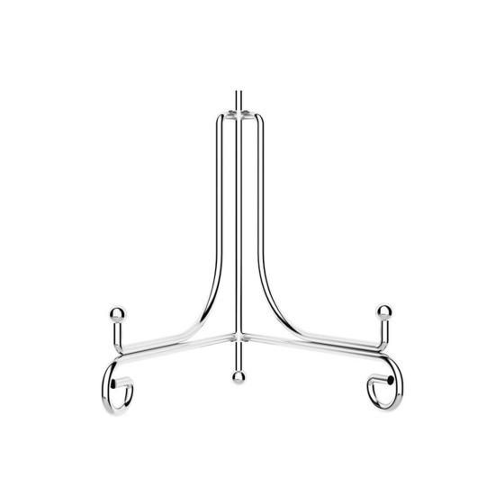 Iron Plate Stand Foldable Picture Frame Display Stand Small Tabletop Easel Holder for Display Photo Frames Plates Card Record Book