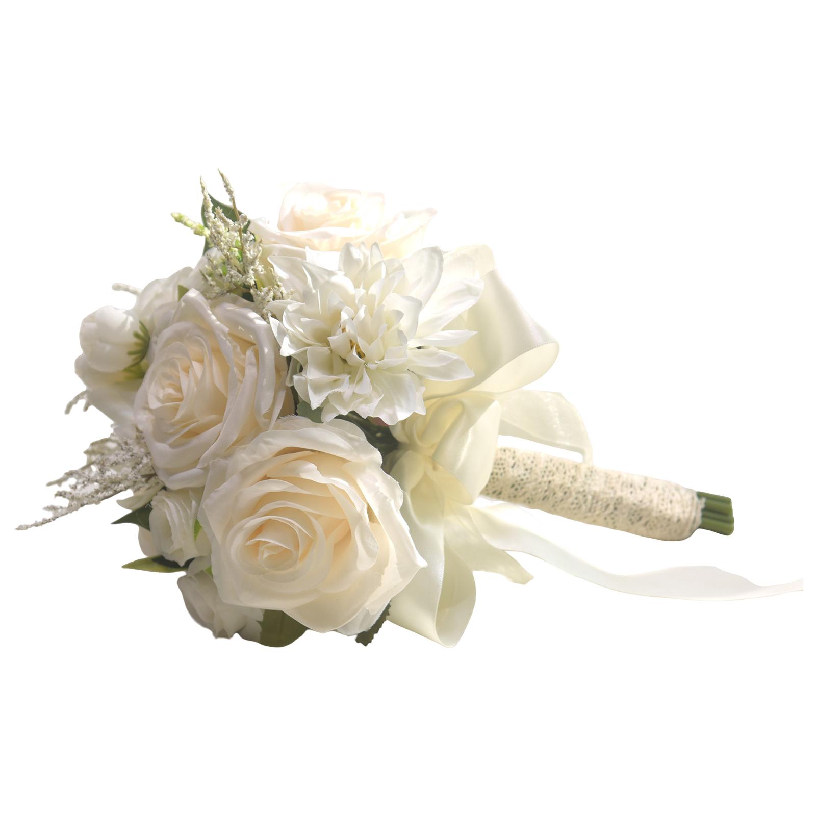 

Свадебные букеты Искусственные цветы розы Свадебные букеты для украшения свадебной церемонии Украшения для вечеринки Центральные элементы для стола