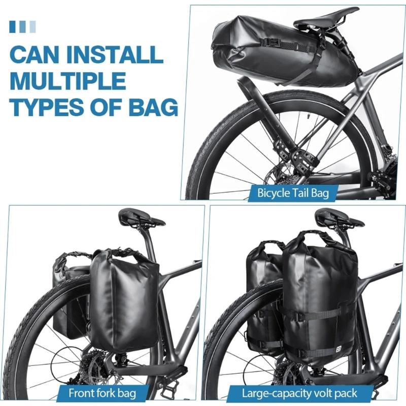 Universal Bike Cargo Rack Tool  Assembly 30kg Capacity  Aluminum Construction