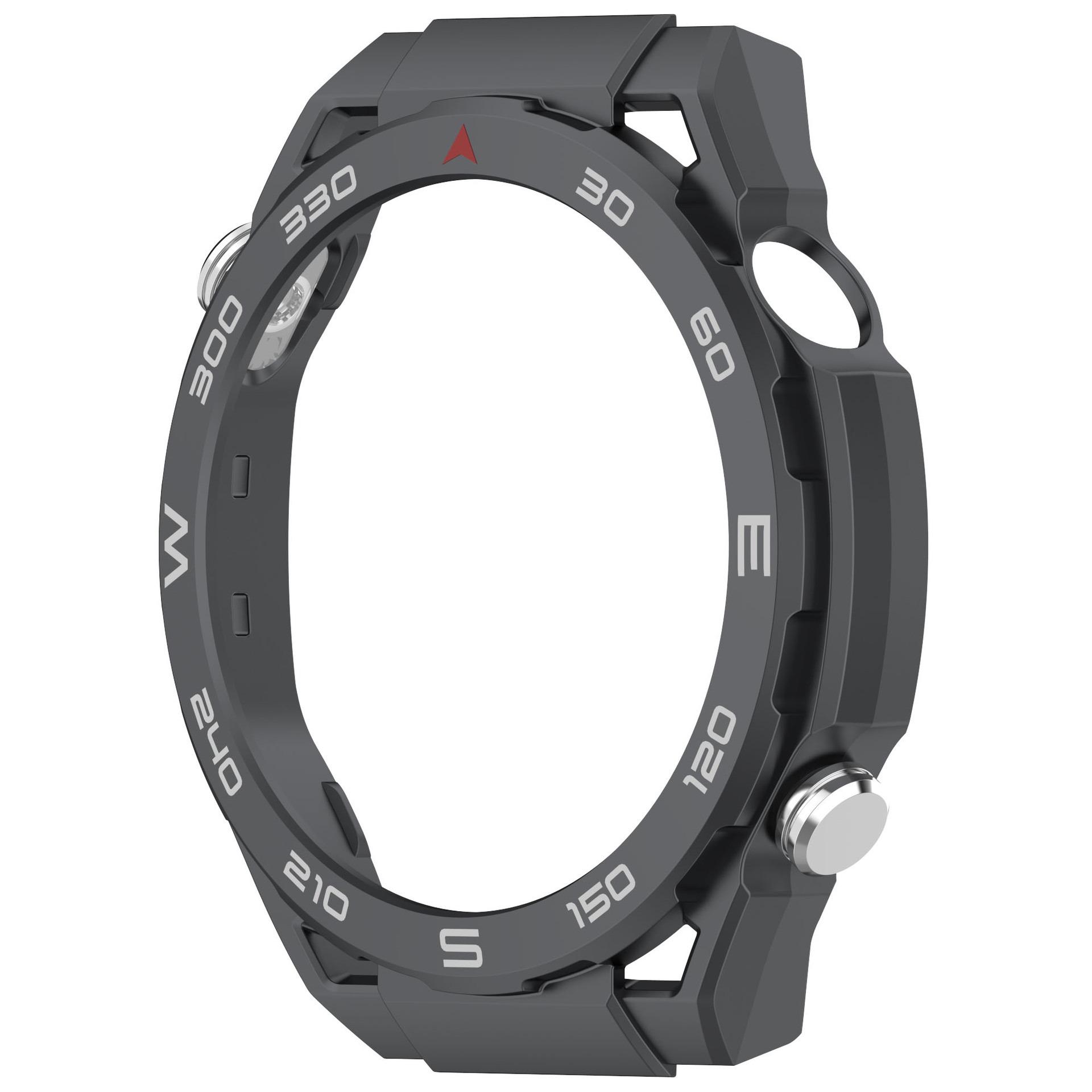 Чехол из поликарбоната для умных часов Huawei Watch GT 5 4 46 мм, бампер для умных часов Huawei Watch GT 5 Pro 46 мм, аксессуары для часов Watch GT4 46MM чёрный