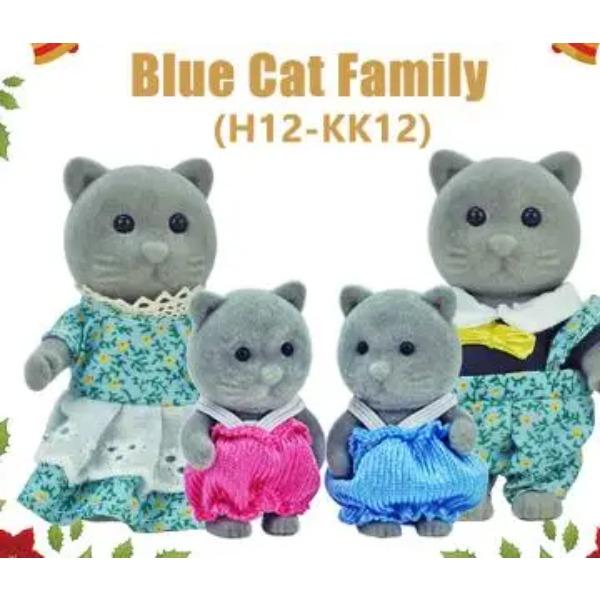 Forest Animal 1/12 Dollhouse Furniture Bedroom Kitchen Bathroom Set Miniature Simulation Dolls Accessories DIY Toys Girls