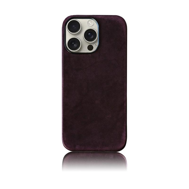 PUEBLO Vintage Leather MagSafe Drop-Proof Case for iPhone 16 Pro Max