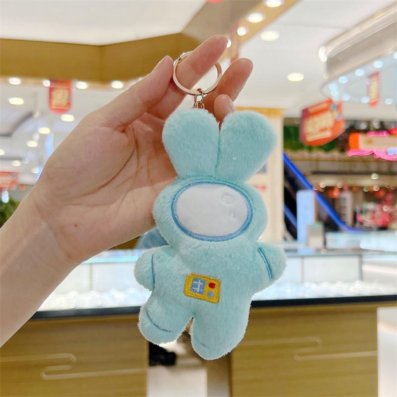 

Вишня Кролик Космос Цветок Кролик Плюшевая Игрушка Автомобиль Рюкзак Брелок Кукла Подвеска Blue