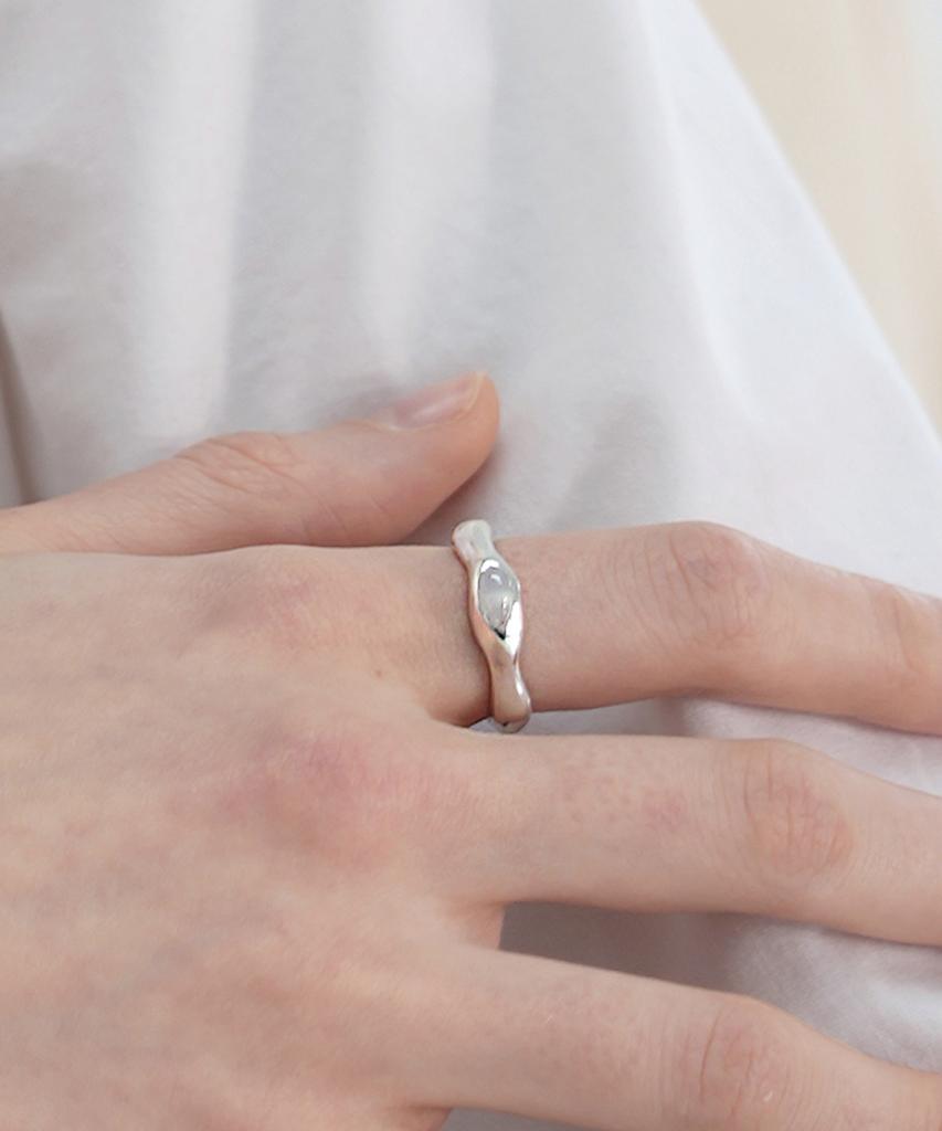 Reindeer Gentle Stone Ring 04 (A Type)