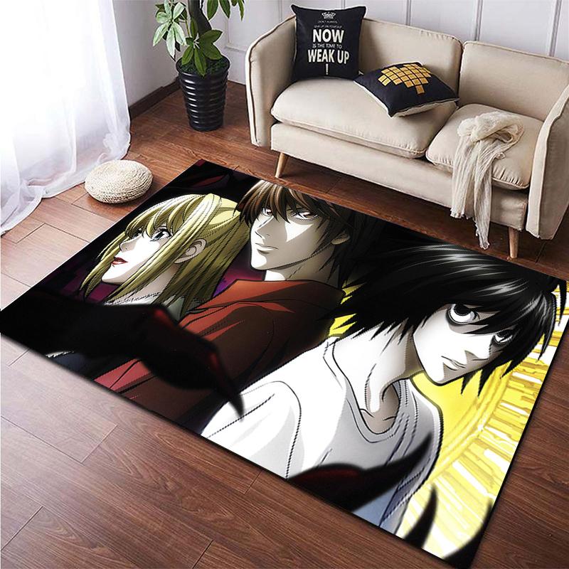 

Death Note Gebied Tapijt Grote Tapijt Tapijt Voor Woonkamer Kid Slaapkamer Decoratie Kinderen Spelen Floor Mat Comic Anti-Slip 40cm by 60cm