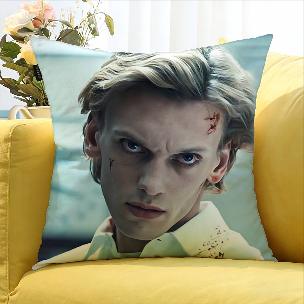 Actor JJamie Campbell World Various Sizes Square Pillow Case For Car Home Bedchamber Decor