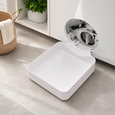 Glatte Oberfläche Wasserauffangschale 3D-gedruckte Waschmaschinen-Ablaufschale, Auslaufsicherer Auffänger für Langlebige Ablauf-Waschmaschine, Universelles Waschmaschinen-Zubehör