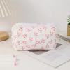 Floral Makeup Bag Cosmetic Organizer Bag Zipper Closure Cosmetic Holder Bag Multifunctional Travel Mountaineering Bag Gifts