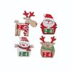 1 Stück Countdown-Kalender aus Holz - 3D-Feiertagsdeko, Perfekt für Party- und Heimdekoration, Atmosphärenschaffung, Bevorzugtes Geschenk.