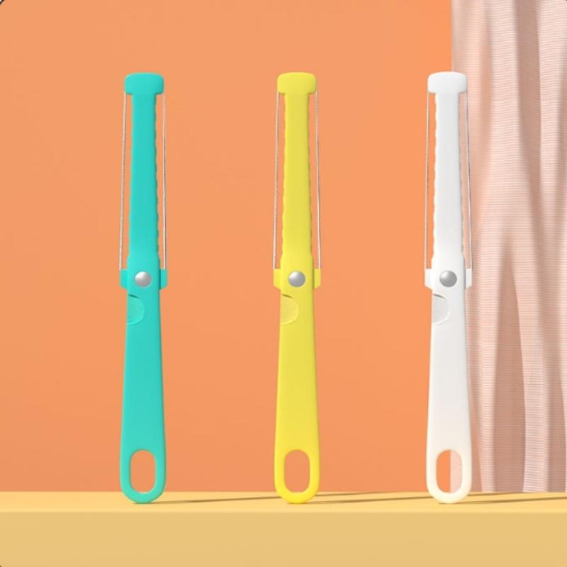 Cheese Butter Slicer Peeler Cutter Tool Wire Thick Hard Soft Handle Plastic Cheese Knife Cooking Baking Tools