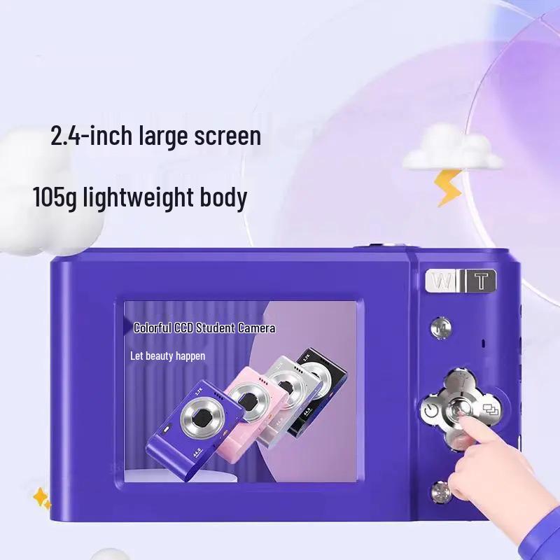 4400W Pixel Student HD Digital Camera - Compact CCD for Home Use