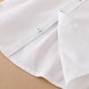 Jungen Schuluniform Hemden Langarm Frühling Herbst Umlegekragen Kinder Tops für Schulkinder