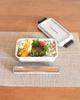 Sabu Staple Uni Tight Lunch 1 Sand 421204 Container, Tier, 850ml, Beige,