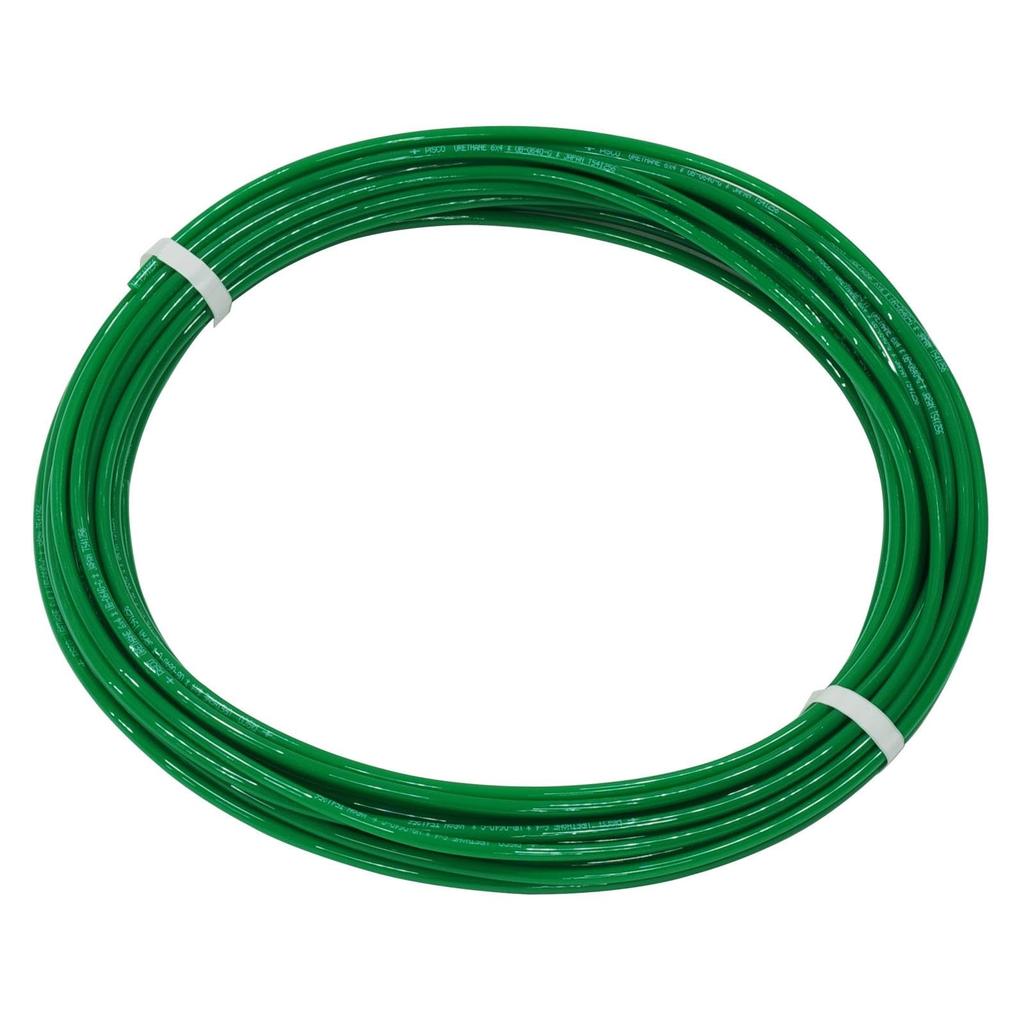 Niigata Seiki Made in Japan Polyurethane Tube Green 6mm x 20m UB0640-20-G