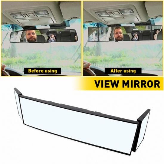 

Universal Car Interior For Vision Large Rear View Mirror Wide Angle Blindspot Pi