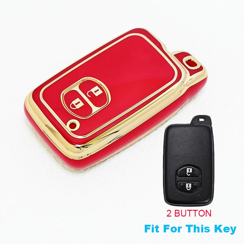 Suport husă carcasă pentru Toyota Yaris Corolla Vitz RAV4 Land Cruiser Camry Highlander Prado Prius Carcasă telecomandă auto fob