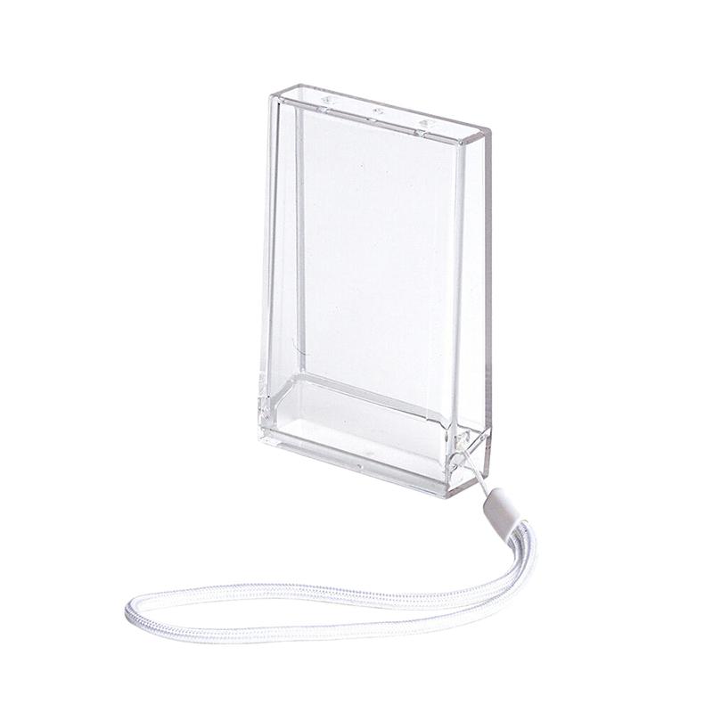 3-Inch Film Clear Photo Storage Box Instant Camera Photo Case For Fujifilm Instax Mini 12/11/9/8/7 With Strap