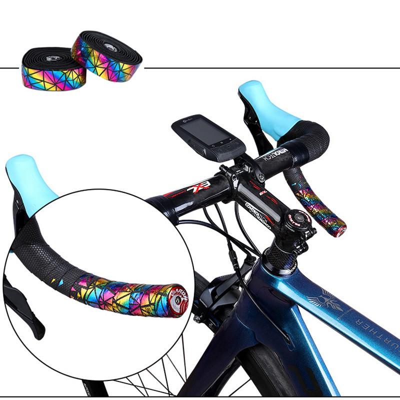 PU Stuurtape Racefiets Schokabsorberend Zweetbestendig Grip Wrap Meerdere Kleuren Beschikbaar