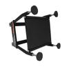 JFG Off-Road Motorcycle Stand with Wheels Powder Coated 450lb Capacity Universal Motocross Maintenance Stand Box Stand - Black
