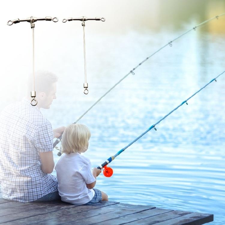 High Strength Fishing Swivels and Snap Swivels, Heavy Duty Balls Bearing Swivels with Welded Rings for Saltwater Fishing
