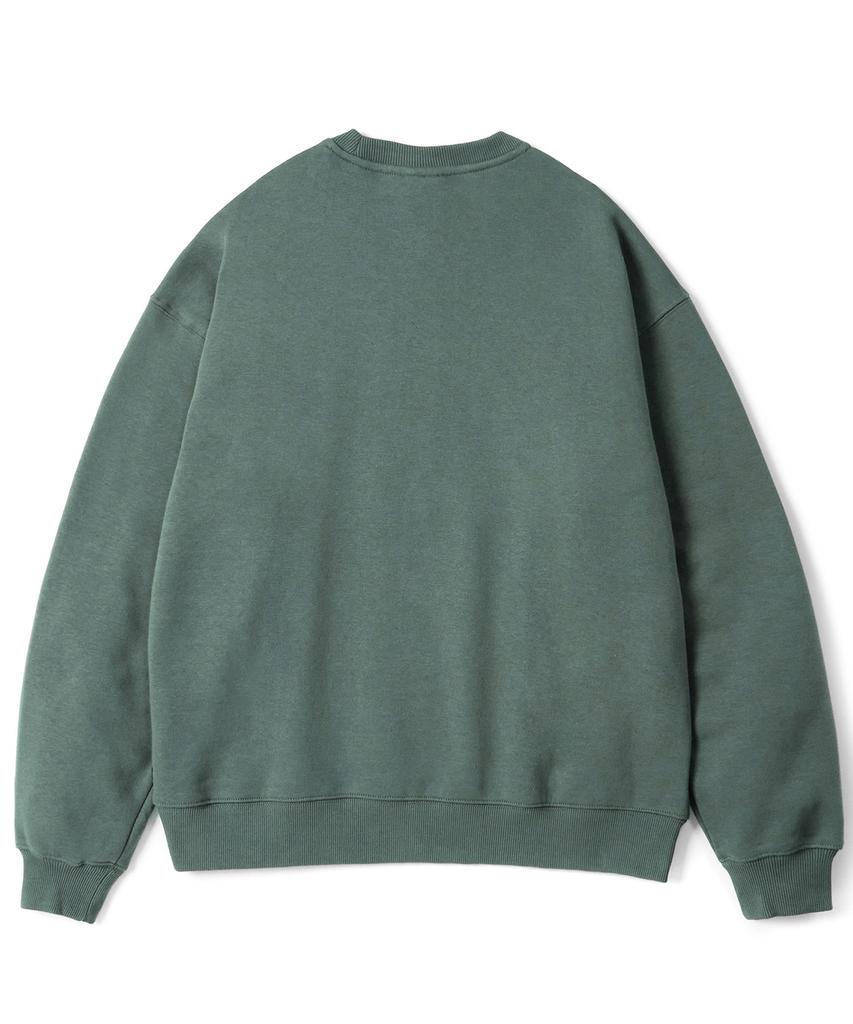KULTE Fish Crewneck D.Green