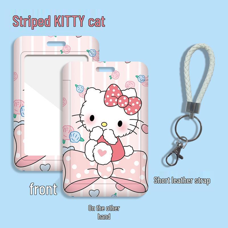 Sanrio Cartoon Student ID Card Holder - Cute Campus, Work, Bus, Subway, Meal Card Case