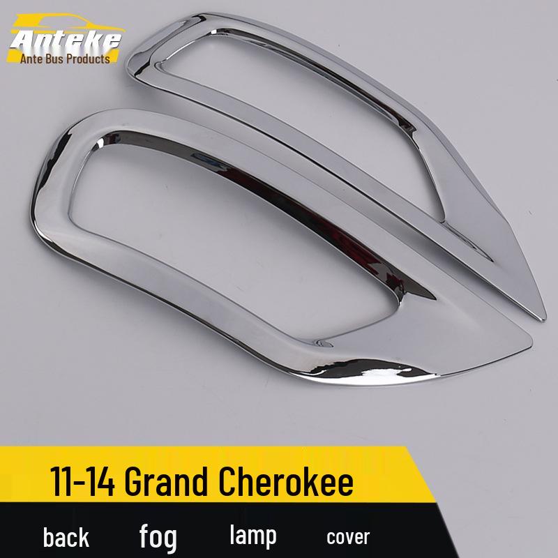 11-14 Grand Cherokee Tylne światło przeciwmgielne Galwanizowana Jasna Osłona Pierścienia