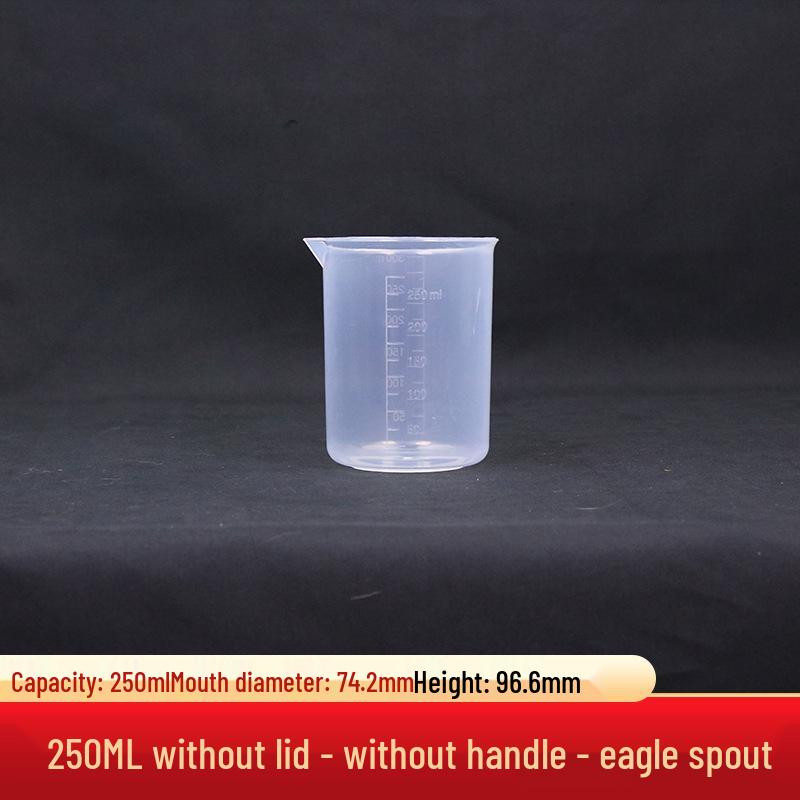 Graduated Plastic Measuring Beaker Set: 20ml to 3000ml