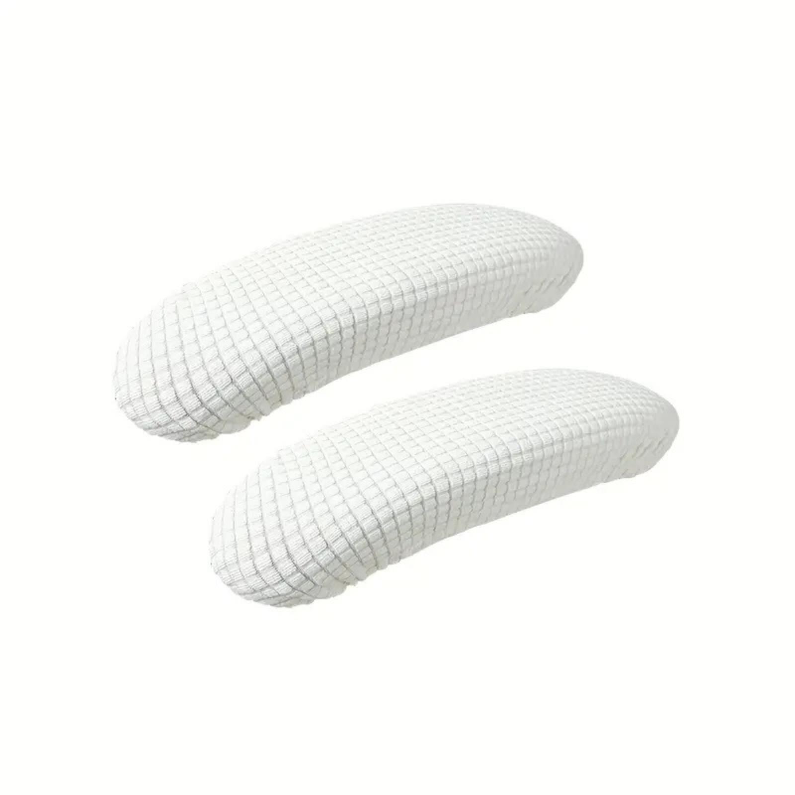 

Чехол на подлокотник сиденья, бытовой чехол для стула, защитный чехол для подлокотника поворотного кресла One Size бежевый