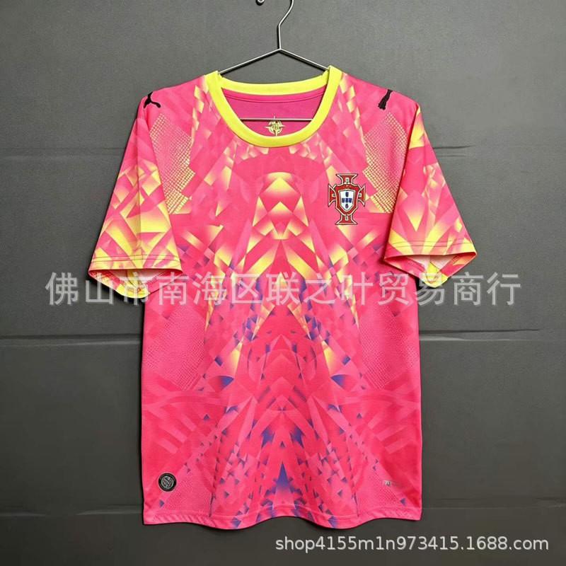 Mens Soccer Training Jersey Portugal 2026 Style CR7 B Leo Vitinha Short Sleeve Football Kit