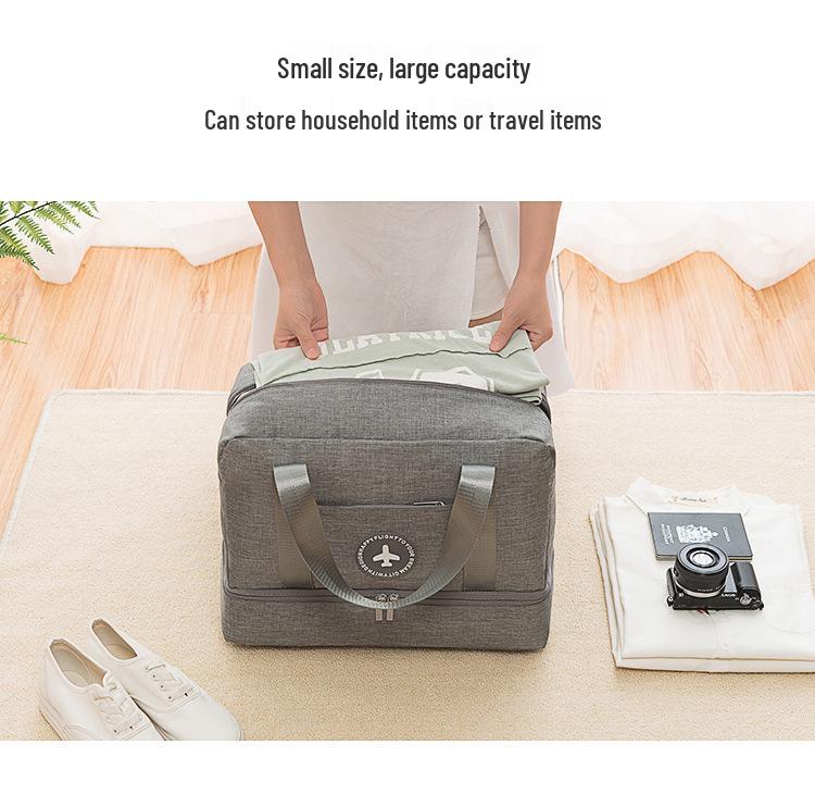 Waterproof Wet/Dry Separation Bag for Swimming, Beach, Shoes, Swimsuits, Wash, and Fitness Gear.