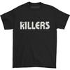 Men's Killers Classic White Logo On Super Soft Black Tee Slim Fit T-shirt