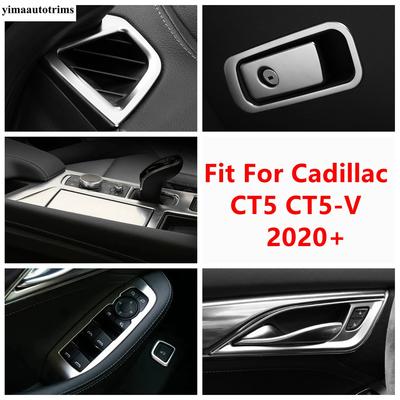 Gear Shift / Window Lift / Handle Bowl / Glove Box / Dashboard Air AC Cover Trim Accessories For Cadillac CT5 CT5-V - 2024