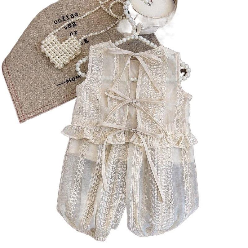 Stilvolles Sommer-Outfit Für Mädchen Mit Trendigem Tanktop Und Shorts Set Für Kinder