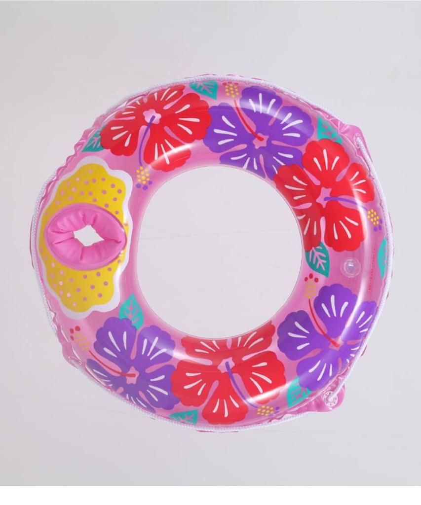 Float for Girls with Sunshade WN8260 Flower 60 [HIOKI]