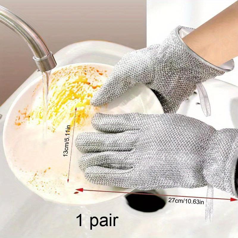 

1 пара перчаток для уборки, перчатки для мытья посуды, перчатки для мытья посуды, удобные кухонные резиновые водонепроницаемые тряпки