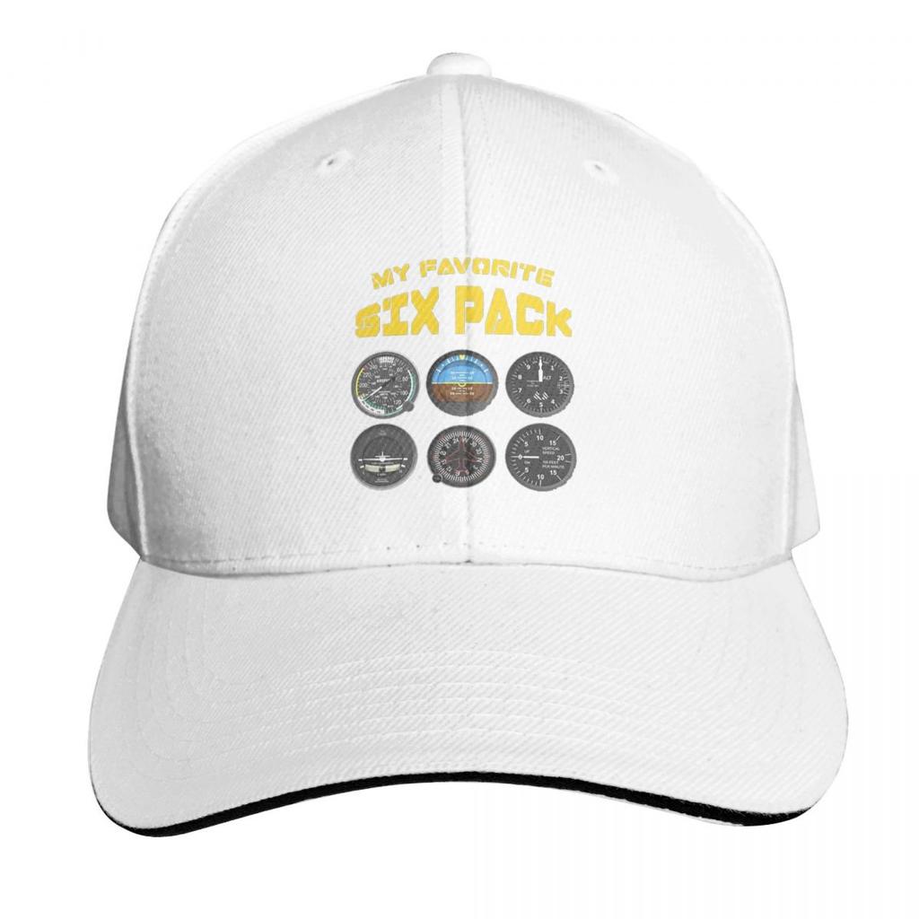 Pilot Cockpit Flugzeug Sechs-Pack Fluginstrumente Kappe Mode Lässig Baseballkappen Verstellbare Mütze Hip Hop Unisex Baseballkappen