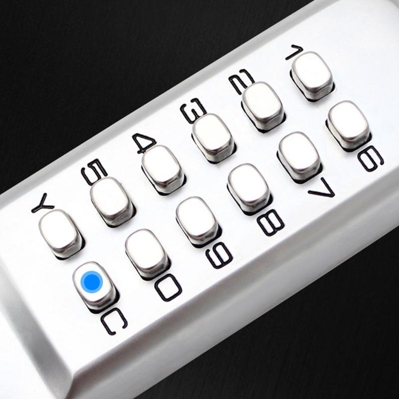 Keyless Entry Door Lock with Handle High Security Door Lock Zinc Alloy Combination Code Lock for 1.38-2.36'' Thick Doors